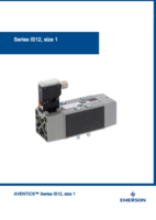AVENTICS IS12, SIZE 1 CATALOG IS12 SERIES SIZE 1: 5/2-DIRECTIONAL VALVE
